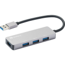 Sandberg USB-A Hub 1xUSB3.0+3x2.0 SAVER USB-hub - 4 porter - Grå
