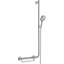 Hansgrohe Raindance Select S 120/Unica 1100 mm, med hylle, Krom