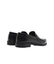 Garment Project Miles Penny Loafer   Black Polido   Black   44