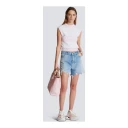 Balmain, Dame, Shorts, Blå, L,