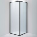 INR Iconic Nordic Rooms Dusjhjørne Edge 13 Måltlpasset - Venstre / Stone Sway Glass