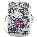 Hello Kitty Graffiti Kitty Head Hvit Mobildeksel