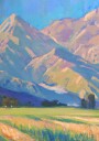 Mountain View Plakat Plakat / 40x50cm