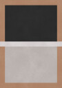 Black and Brown Blocks Plakat Plakat / 40x50cm