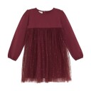 En Fant Dress Tulle - Red - 122