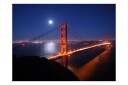 Fototapet Golden Gate-Broen Om Natten 400x309 - Artgeist sp. z o. o.