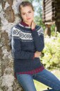 Dale Garn 370 10 Cortina Genser Indigo