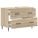 vidaXL Baderomsvaskeskap HAARLEM Sonoma eik 82 x 41 x 58,5 cm
