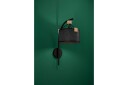 Vegglampe Eglo Potosi Svart/Tre -