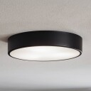 TEMAR LIGHTING Cleo 400 taklampe svart sensor IP20 Ø 40 cm metall