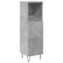  Baderomsskap betonggrå 30x30x100 cm konstruert tre 8721158444486