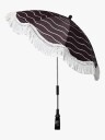 Kong Walther Parasoll Til Barnevogn Chocolate Brown Suede Faux