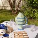 Seasons Summer Collection Vase Fisk Striper 31cm