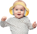 Alpine Hørselsvern Muffy Baby 1-3 år Gul