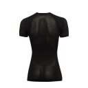 Aclima Women's WoolNet Light Crewneck XL, Jet Black/Dark Ivy