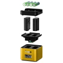 Hähnel ProCube 3 Twin Charger Nikon For EN-EL14 EN-EL15 og EN-EL25