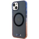 BMW Gradient Bumper MagSafe Mobildeksel til iPhone 14 Plus - Grå