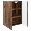vidaXL Vegghengt skap Gammelt tre 66 x 34,5 x 90 cm Konstruert tre
