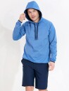 Abacus Mens Loop Hoodie   Blue   XL