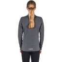 FUSION C3 Zip Neck Løpetrøye Dame Grå L