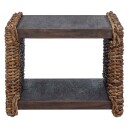  Sidetabell Naturlig 44.5 x 45 x 45 cm Massiv Mahogni Tre