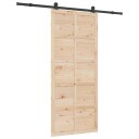  Skyvedør Naturlig 100 x 208 cm Heltre furu