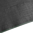 vidaXL Kontrollmatte for ugress svart 0,5x50 m PP