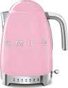 Smeg Vannkoker 1,7 l Justerbar Temperatur Rosa