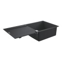 Grohe K500 kjøkkenvask 100x50 cm, sort