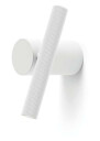 Luceplan - Doi Vegglampe 3000K White/Ribbed White