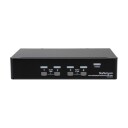 StarTech.com SV431DPUA Kvm Bryter svart