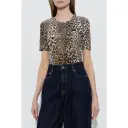 Ganni Dame Topper Beige M,
