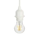 Lindby pendellampe Aralena hvit metall Ø 26 cm