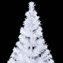 vidaXL Kunstig juletresett med LED og kuler 210 cm 910 grener