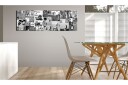 Tavla Banksy: Graffiti Collage II 135x45  