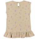 Monsieur Mini Kjole   Mini Macaron   Mandel   Monsieur Mini   1 2 år 80 92   Kjole   Beige
