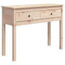 vidaXL Konsollbord 100x35x75 cm heltre furu