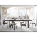 Rowico Home Rodham stol Brun eik/beige