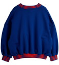 Mini Rodini Collegegenser Striped Jorden Blå Mini Rodini 6 7 år (116 122) Collegegenser 116 112
