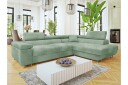 Gabina Sofa med Sjeselong 3 seter   Grønn