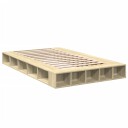  Sengeramme sonoma eik 120x200 cm konstruert tre 8721102621376
