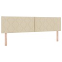  LED Hodegavl Diamond Blocks Design Krem 180 cm Stoff