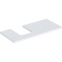 Geberit One benkeplate 104,2x47,3 cm matt hvit