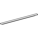 GEBERIT håndtak 589x33x19mm aluminium krom