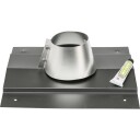 Metalbestos skorstein Ø 300 mm foringsdeksel, med krage
