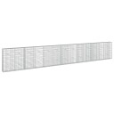 vidaXL Gabion med 3,5 mm tråd og 5x10 cm mesh 650x20x100 cm
