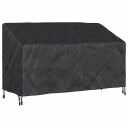  Hagebenkdeksel Svart 165 x 70 x 65 / 94 cm 210D stoff