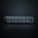 Posisjonslys Strands Dark Knight Strobe Light 6LED   12/24V / 24W / 129 mm Rød