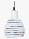 Creative Collection Elga Pendellampe Hvit Steingods