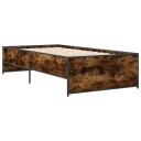  Sengeramme røkt eik 75x190 cm konstruert tre og metall 8721012987791